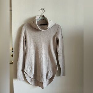 Cyrus Medium Tan Turtleneck Sweater
